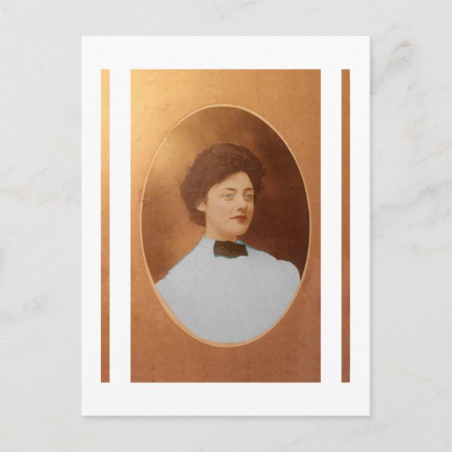 Carte Postale Clara "Claire" Sage Talla Johnson 1909 (Devant)