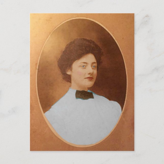 Carte Postale Clara "Claire" Sage Talla Johnson 1909 (Devant)
