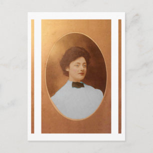 Carte Postale Clara "Claire" Sage Talla Johnson 1909