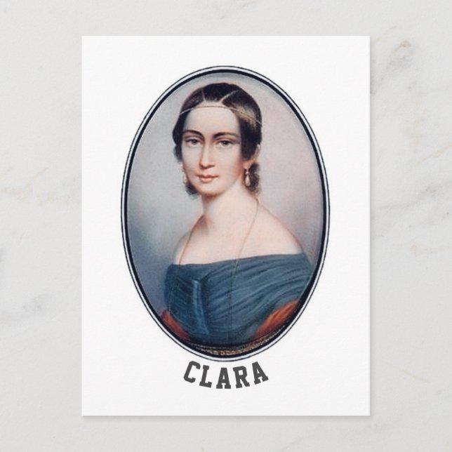 Carte Postale Clara Schumann (1838) (Devant)