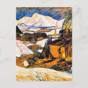 Carte Postale Clarence Gagnon, Lime Kiln, Baie-Saint-Paul