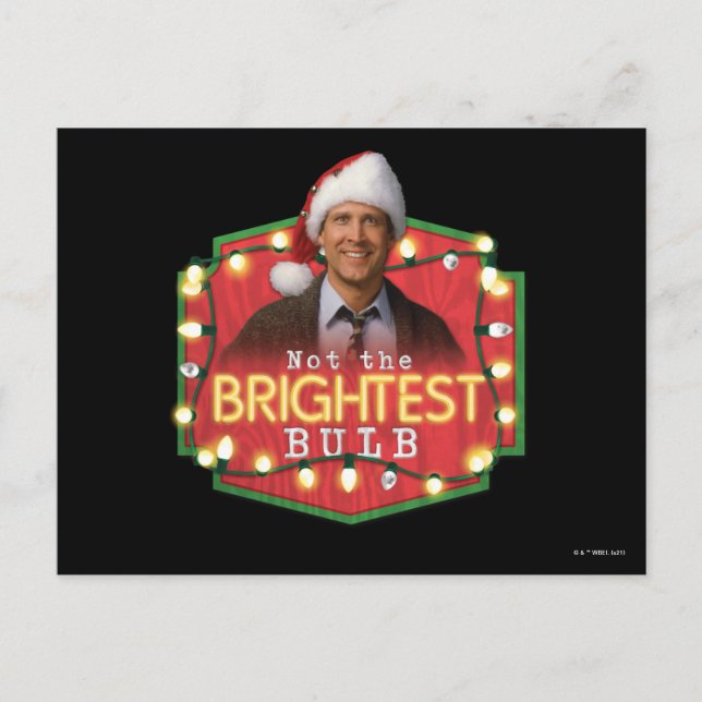 Carte Postale Clark Griswold | Pas la lampe la plus brillante (Devant)