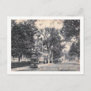 Carte Postale Clark House, Greenport, New York Vintage