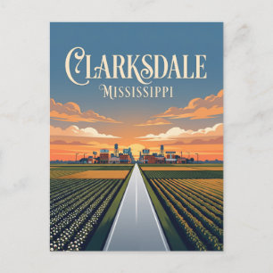 Carte Postale Clarksdale Mississippi