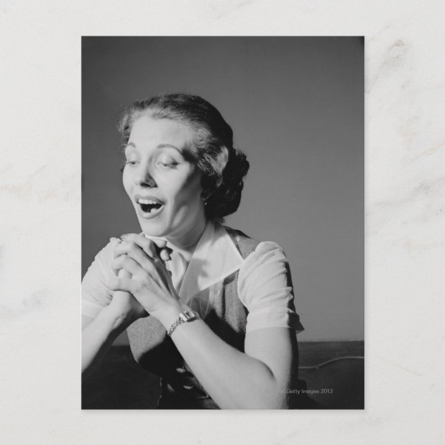 Carte Postale Clasped Hands (Devant)