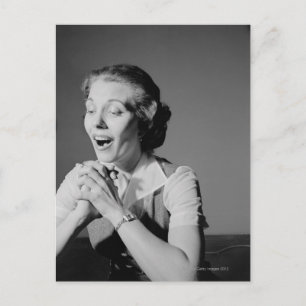 Carte Postale Clasped Hands