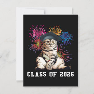 Carte Postale Classe D'Amoureux des chats 2026