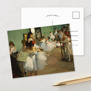 Carte Postale Classe Danse   Edgar Degas