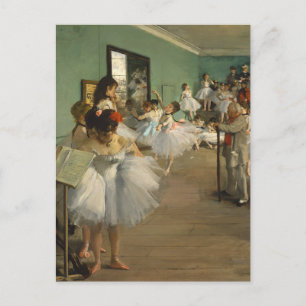 Carte Postale Classe de danse Edgar Degas