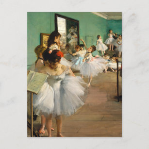 Carte Postale Classe de danse par Edgar Degas
