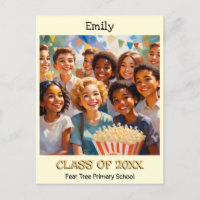 Classe de fin d'études primaires de l'enfant 