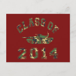 Carte Postale Classe De L'École Militaire Camo 2014