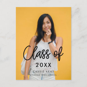 Carte Postale Classe moderne de 2025 photo de graduation