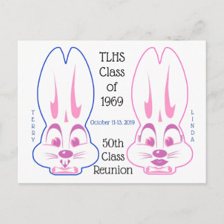 Carte Postale Classe TLHS commémorative de 1969 50e Réunion