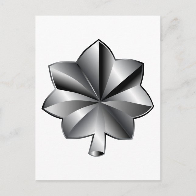 Carte Postale Classement militaire des États-Unis - Lieutenant-c (Devant)
