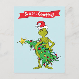 Carte Postale Classic The Grinch   Naughty