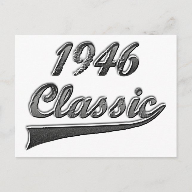 Carte Postale Classique 1946 (Devant)