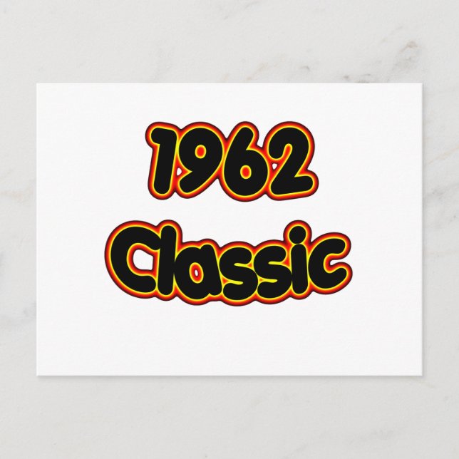 Carte Postale Classique 1962 (Devant)