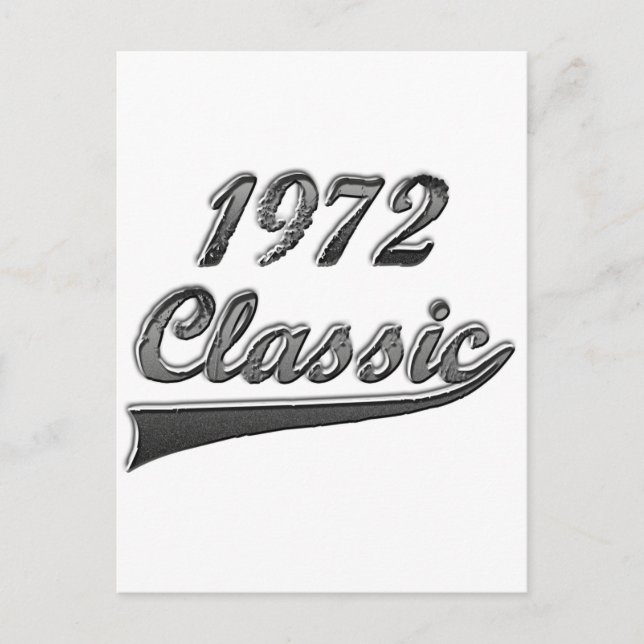 Carte Postale Classique 1972 (Devant)
