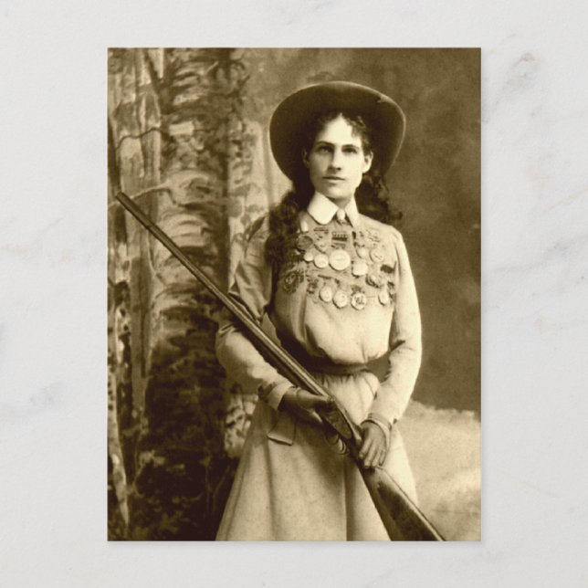 Carte Postale Classique Annie Oakley (Devant)