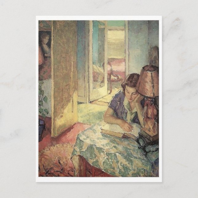 Carte postale classique de peinture (Devant)