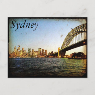 Carte Postale classique de sydney bridge