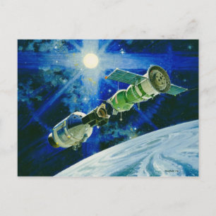 Carte postale classique d'illustration