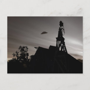 Carte postale classique pour soucoupe en dôme