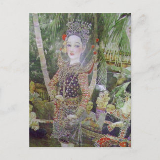 carte postale classique thaïlandaise