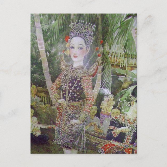 carte postale classique thaïlandaise (Devant)