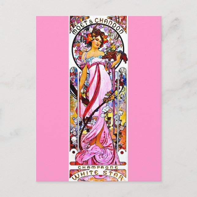 Carte postale classique/Vintage-Alphonse Mucha 60 (Devant)