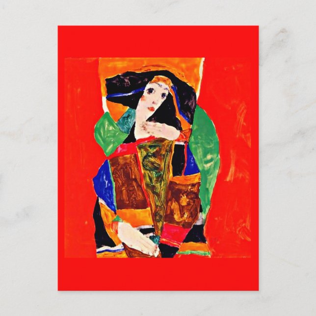 Carte postale classique/Vintage-Egon Schiele 11 (Devant)