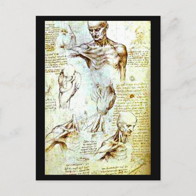 Carte postale classique/Vintage-Léonard de Vinci 1 (Devant)