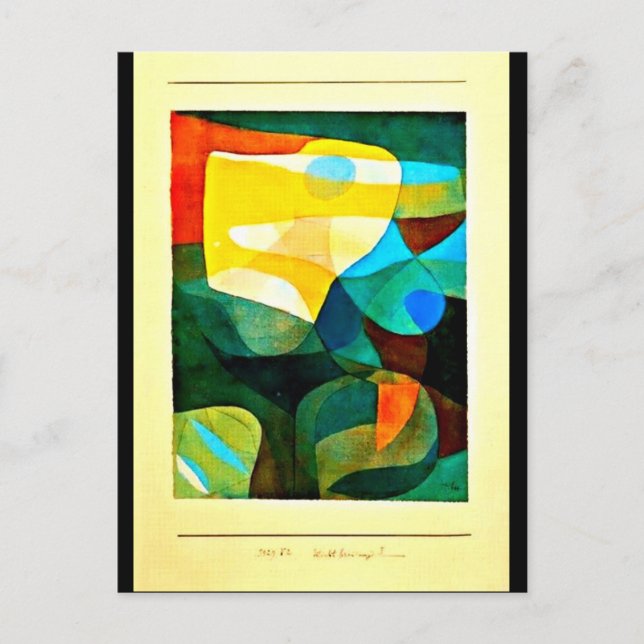 Carte postale classique/Vintage-Paul Klee 59 (Devant)