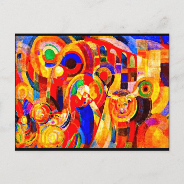 Carte Postale Classique/Vintage-Robert Delaunay 6 (Devant)