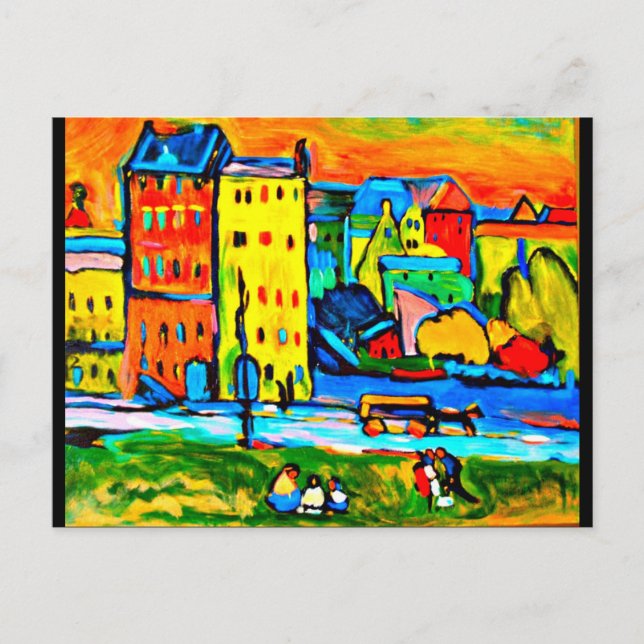 Carte Postale Classique/Vintage-Wassily Kandinsky  (Devant)