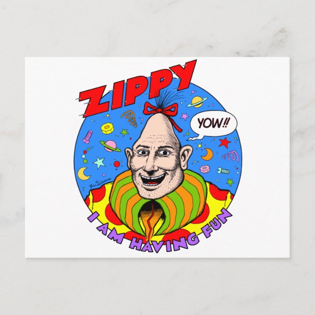 Carte postale classique Zippy (Devant)