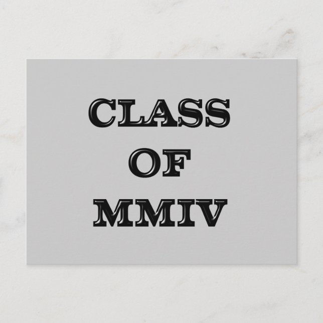 Carte Postale Classof2004 (Devant)