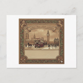 Carte Postale Classy London PostCards BigBen