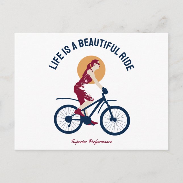 Carte Postale Classy rider (Devant)
