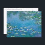 Carte Postale Claude Monet<br><div class="desc">Nymphéas - Claude Monet, Huile sur toile, 1906</div>