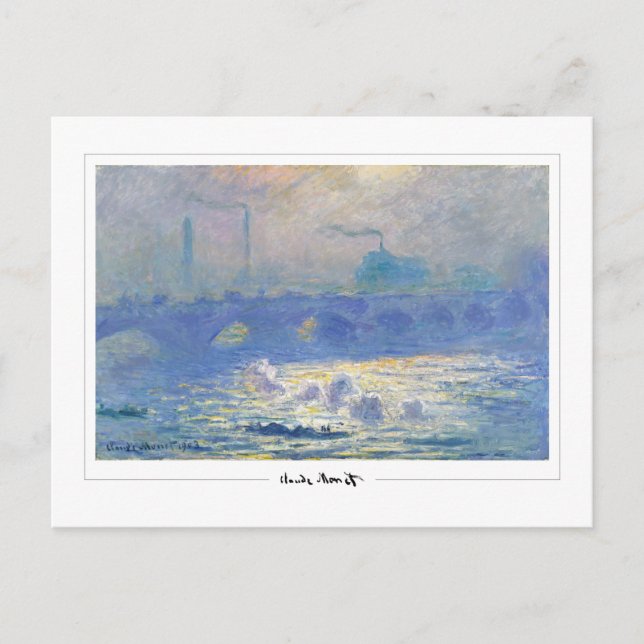 Carte Postale Claude Monet #25-2 - Beaux-arts (Devant)