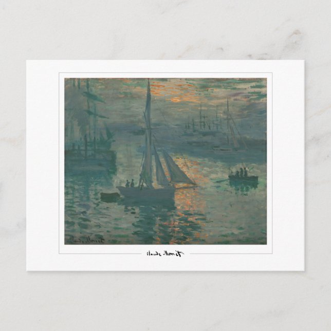 Carte Postale Claude Monet #36-2 - Art (Devant)