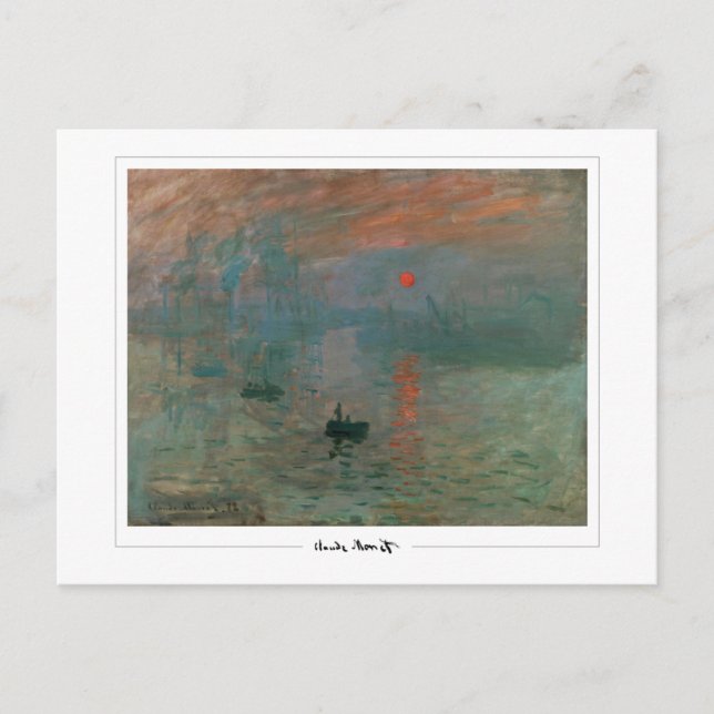 Carte Postale Claude Monet #668 - Beaux-arts (Devant)