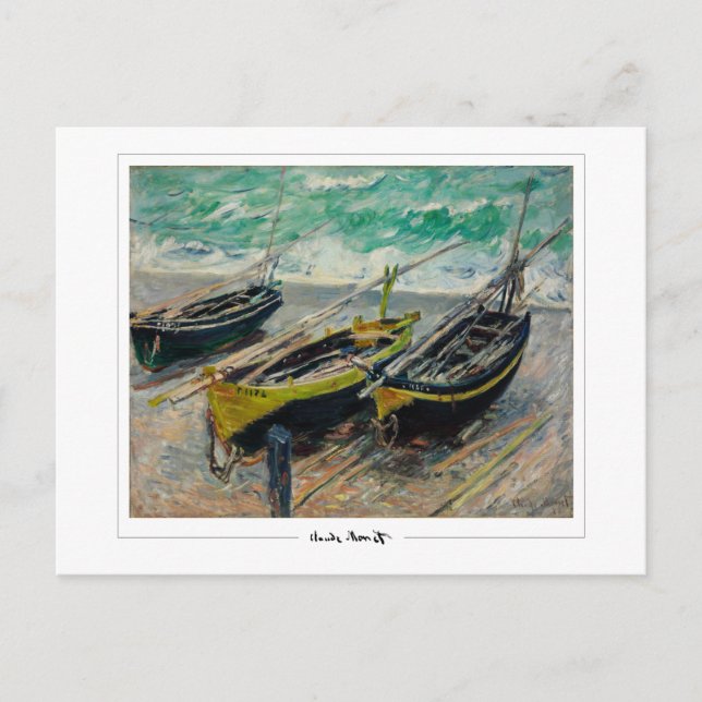 Carte Postale Claude Monet #8 - Beaux-Arts (Devant)
