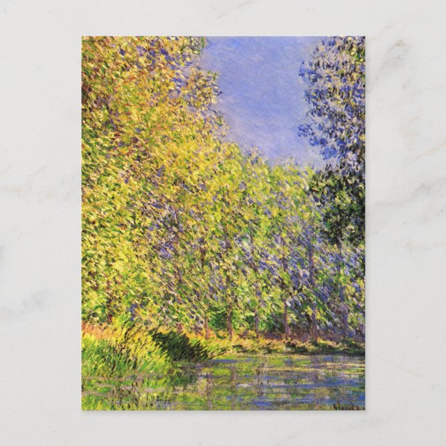 Carte Postale Claude Monet A Bend Of The Epte (Devant)