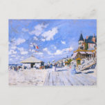 Carte Postale Claude Monet : À la plage de Trouville<br><div class="desc">Surprenez votre famille et vos amis avec une belle carte postale de paysage d'été classique,  peinte par le peintre impressionniste français Claude Monet. 






com</div>