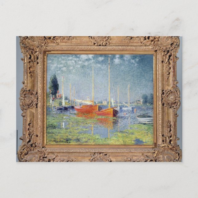 Carte Postale Claude Monet | Argenteuil, 1875 (Devant)