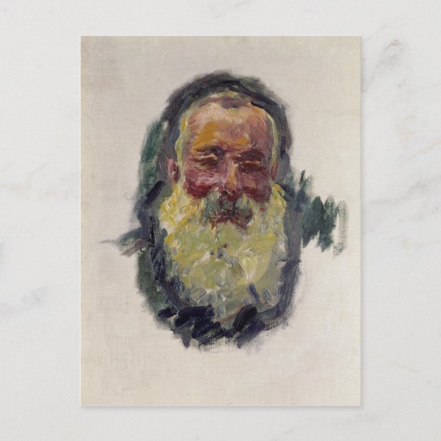 Carte Postale Claude Monet | Autoportrait, 1917 (Devant)