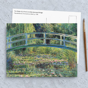 Carte Postale Claude Monet - Bassin aux Nymphéas & Pont Japonais